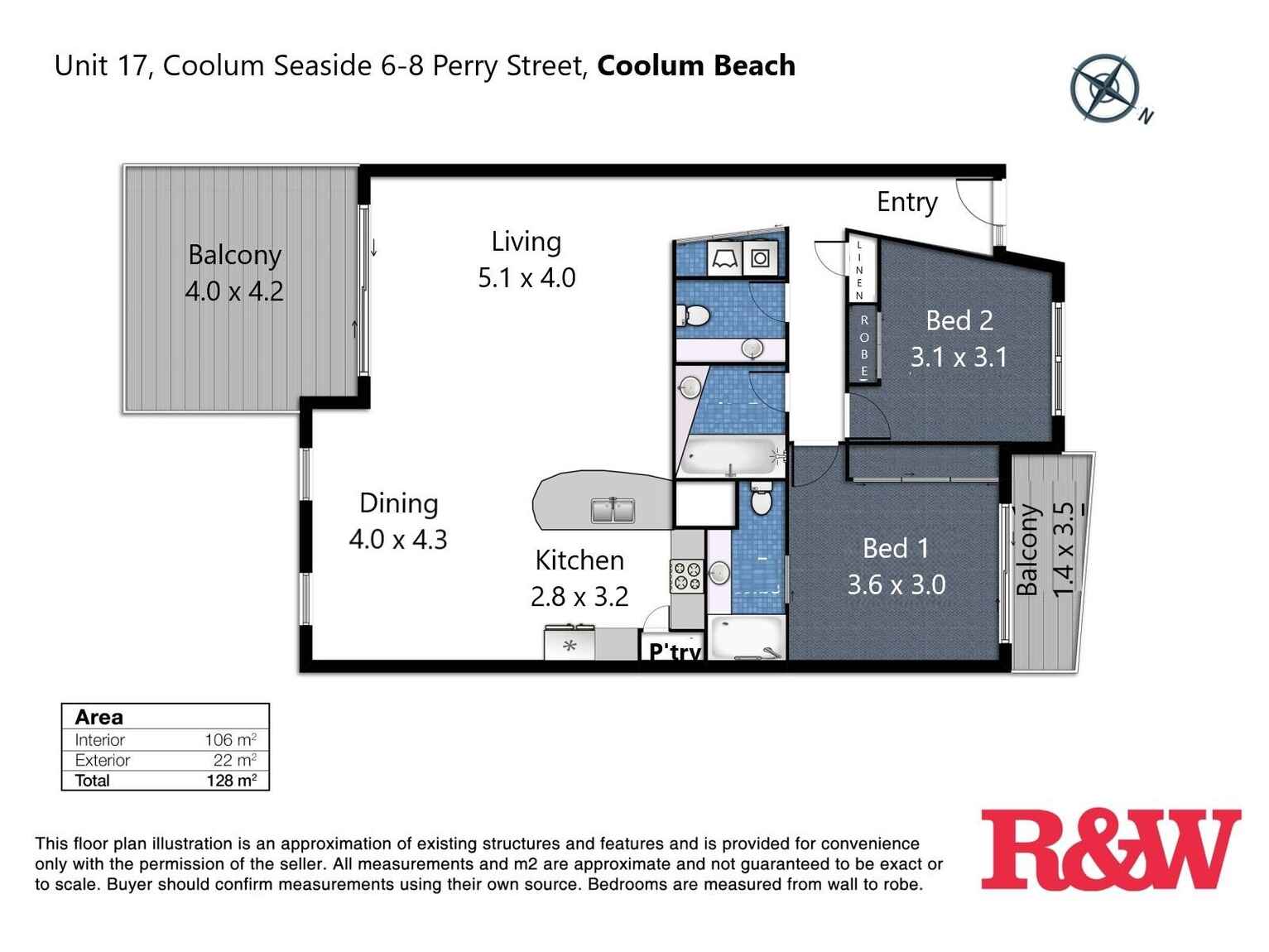17/6-8 Perry Street Coolum Beach
