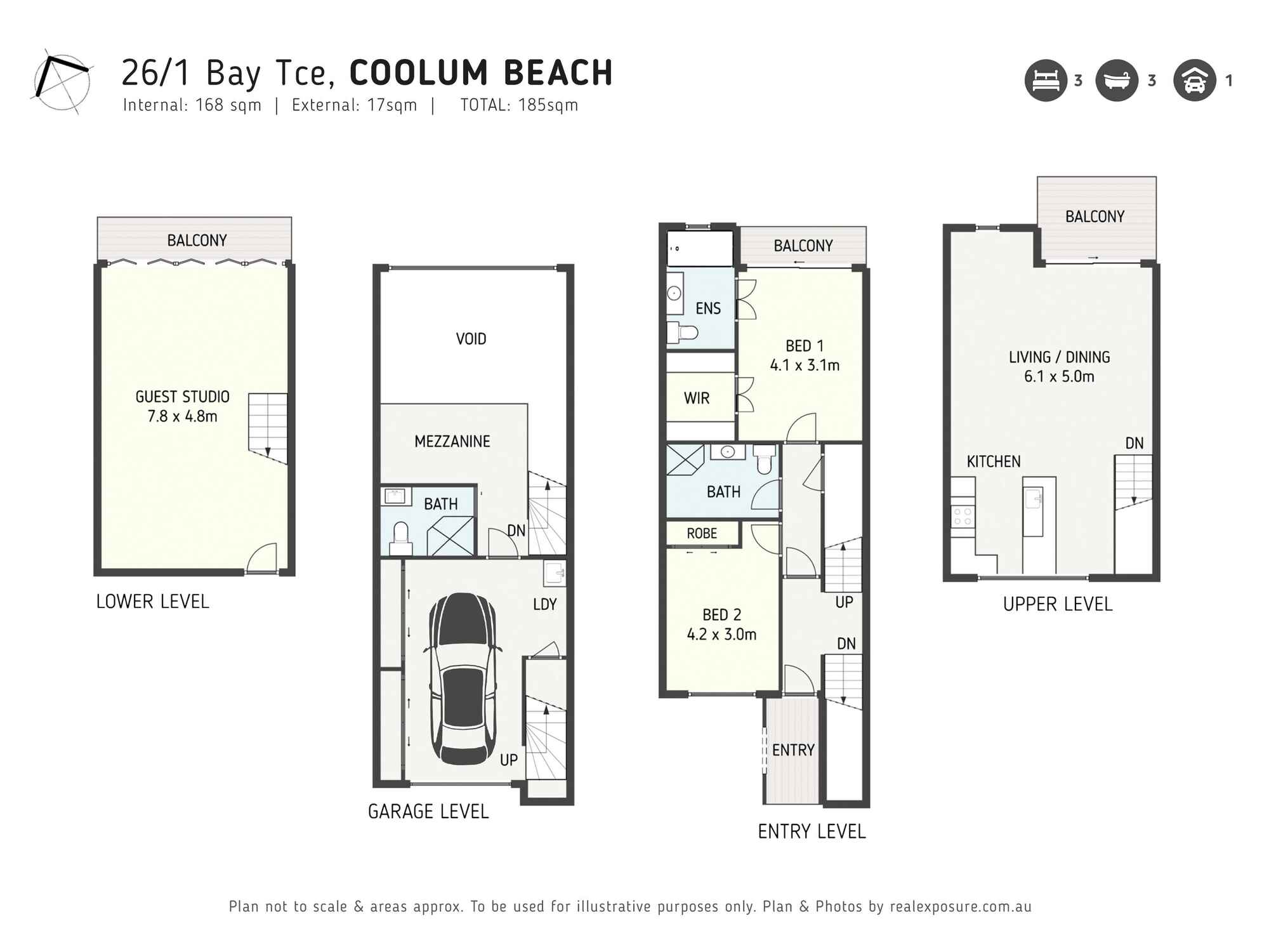 Bay 26/1 Terrace Coolum Beach Bay 26/1 Terrace Coolum Beach