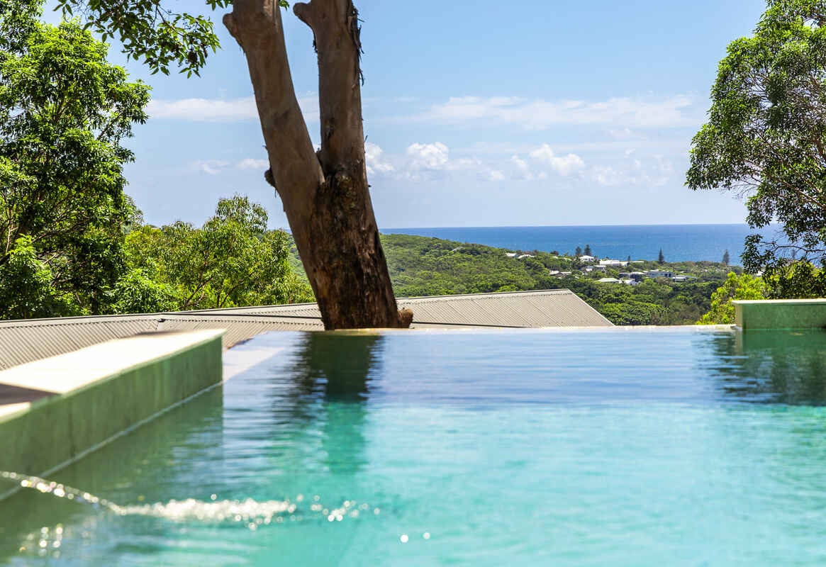 Grand Tree-Top Home with Ocean Views 